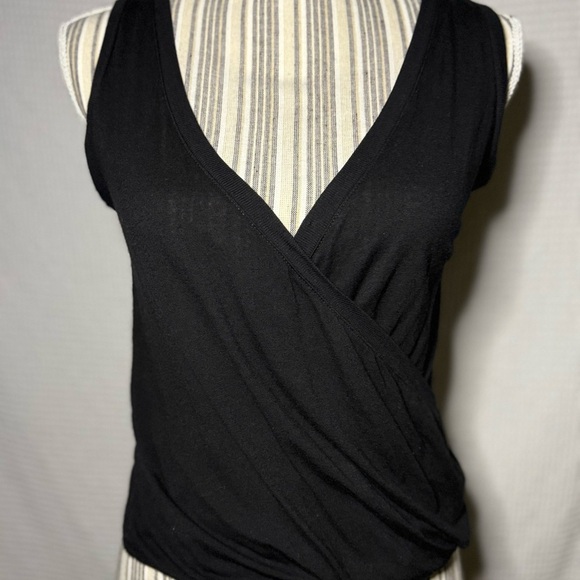 All Saints Tops - AllSaints Black Wrap Tank Top Size S Wardrobe Staple